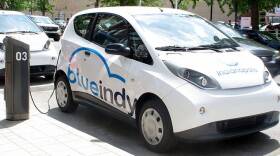 BlueIndy says 25 charging stations will be available at launch. Plans call for 500 vehicles at 200 stations.