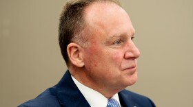 St. Louis Metropolitan Police Chief Robert Tracy on Thursday, Feb. 23, 2023, at the department’s headquarters in downtown St. Louis.