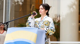 Yaryna Levytska is the founder and president of Ukrainian Spirit, a nonprofit that supports families and members of Central Florida’s Ukrainian community.