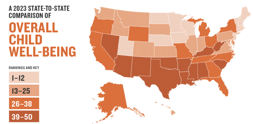 Tennessee ranks 36 in child welfare, lacks child care for working