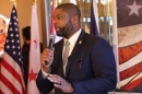 Congressman Byron Donalds at an event April 8, 2025, celebrating heroic veterans across a Southwest Florida community. He is running for Florida governor in 2026.