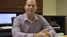 Dan Donath sitting at desk