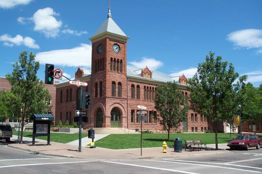 The Coconino County Courthouse in Downtown Flagstaff.