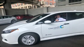 Michael Forrester, energy manager for the City of Cincinnati - Environment and Sustainability. The city plans to add to its EV fleet.