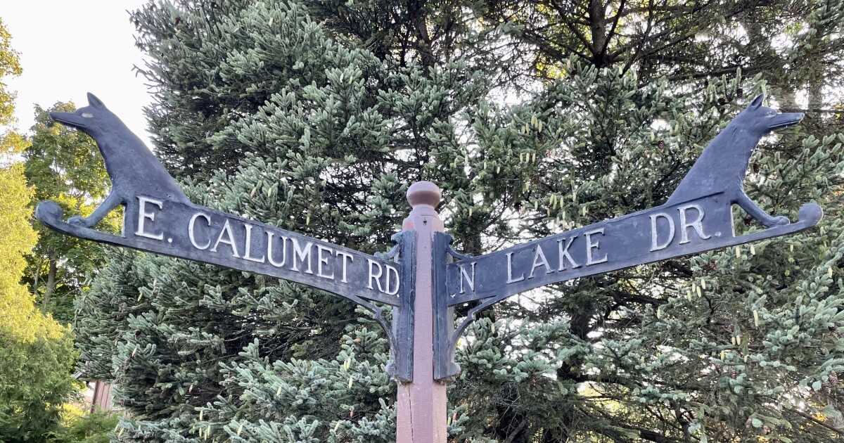 The story behind Fox Point's name and historical street signs WUWM 89