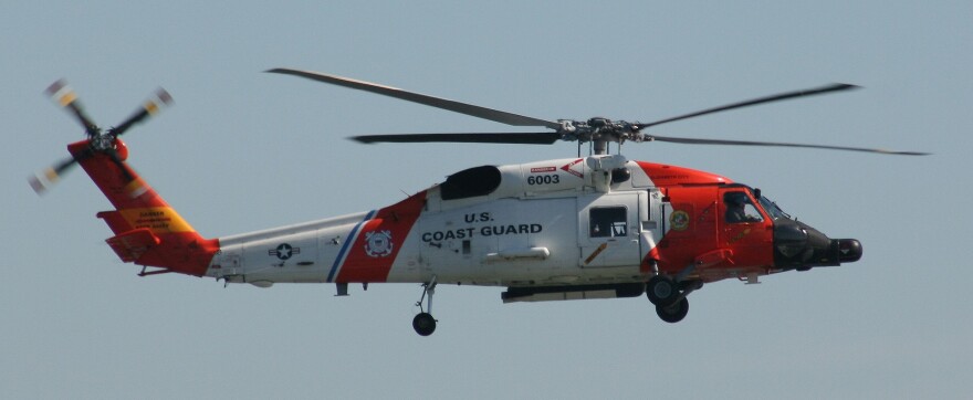 Coast Guard helicopter