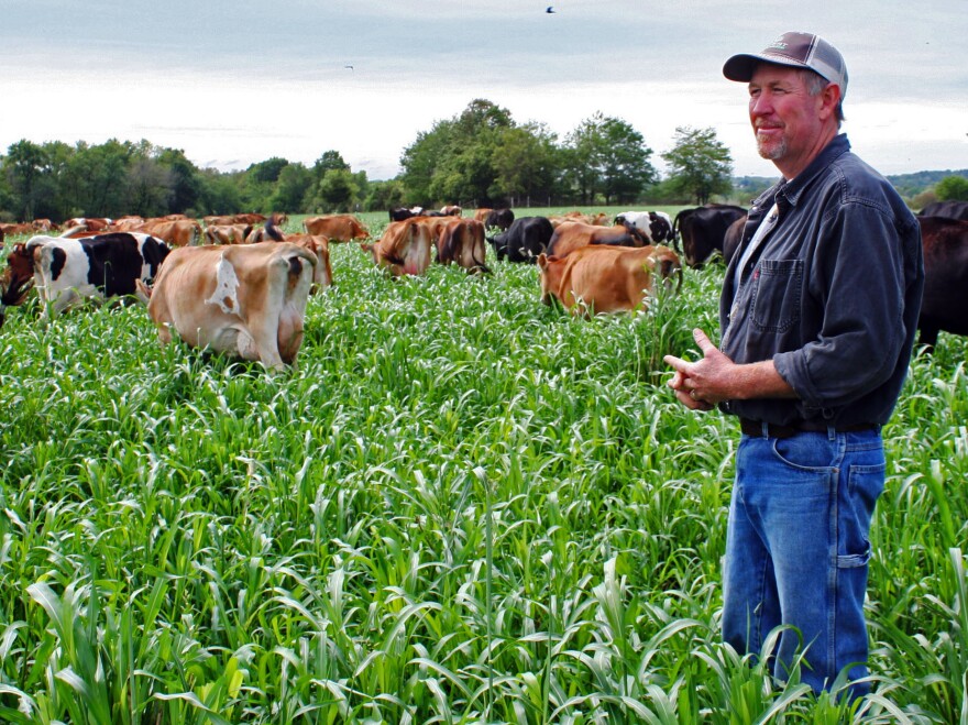 The dairy Eric Neill and his wife operate in Freeman, Mo., nearly went under this summer, crushed by high feed prices from drought-scarce grains. The farm was saved by restorative rains brought by Hurricane Isaac.
