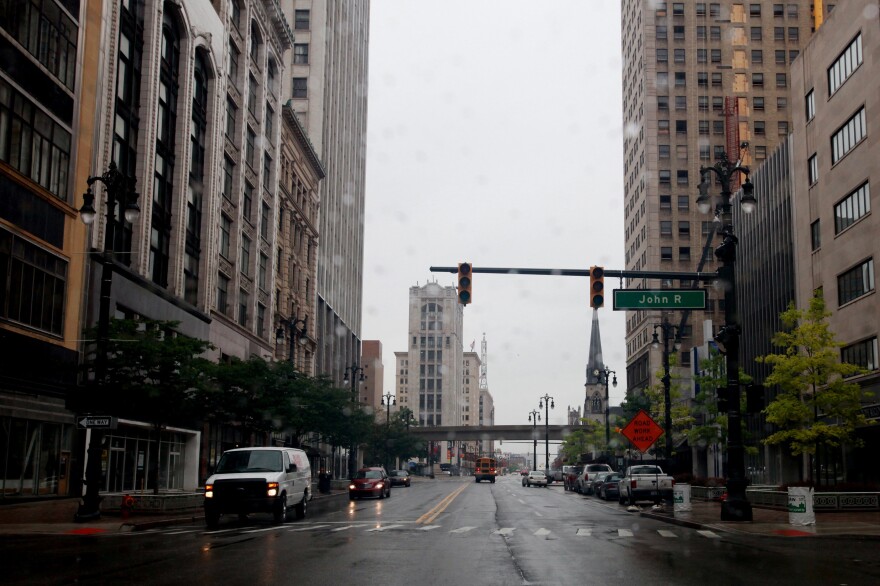 A major cable failure caused power outages across downtown Detroit today, affecting the city's fire stations, schools, courthouses and stoplights.