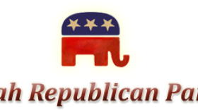 Utah Republican Party logo.