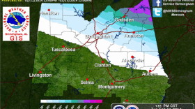 Forecasters say parts of north Alabama could receive as much as 8 inches of snow on top of 6 inches that already has fallen.
