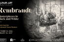Naples Art Institute Poster for Rembrandt print show