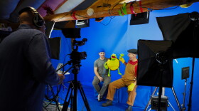 Each partially-animated episode takes the viewers on a whimsical adventure around the farm and beyond with Farmer G, that's Troy's alter ego and TJ the Turtle, played by Troy's son Michael