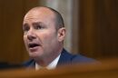 Committee chairman Sen. Mike Lee, R-Utah, speaks during a hearing of the Senate Committee on Energy and Natural Resources on Capitol Hill, June 18, 2025, in Washington.