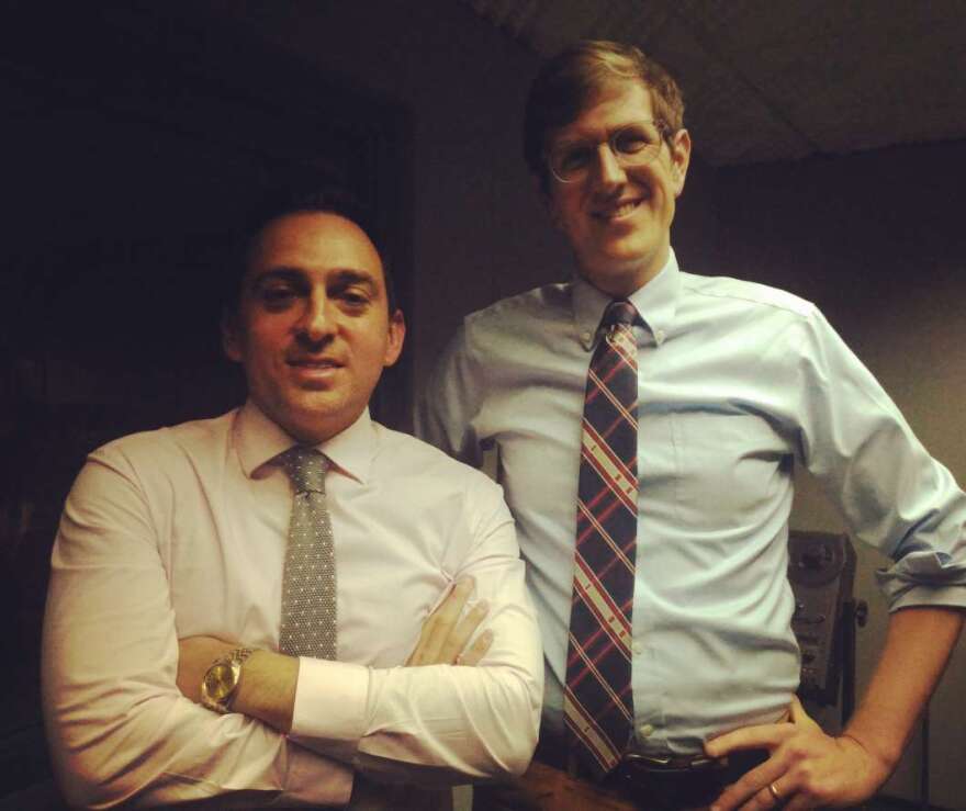Andrae Bailey &amp; Jon Busdeker. Photo: Matthew Peddie, WMFE