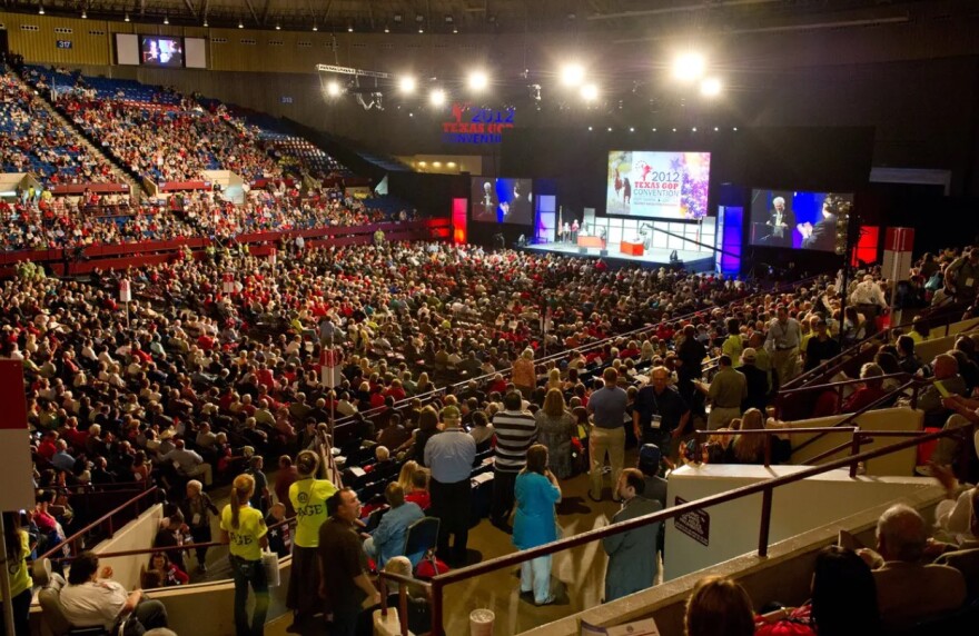 The Texas Republican Convention in Fort Worth in 2012.