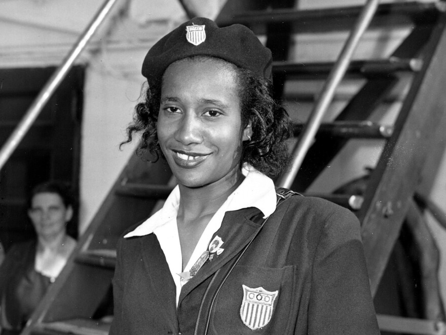 Alice Coachman, shown in August 1948.
