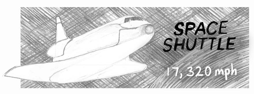 Space shuttle.