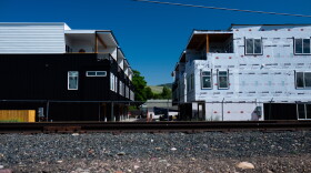 New construction in Missoula Slant Street neighborhood. Missoula, MT. June 15, 2021.