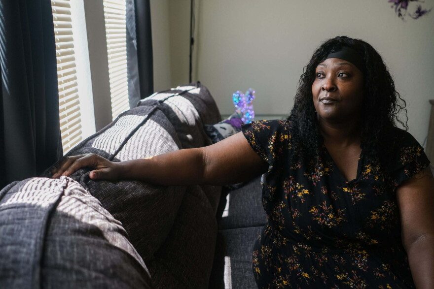 Because of a medical condition, Sherrie Daugherty must keep her home in Hutto cool. In July, TXU Energy charged Daugherty $460 for her electricity. Federal aid helps offset some of the cost, but the expense has caused Daugherty to fall behind on paying some of her other bills.