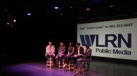 Policymakers, scientists and residents discussed sea level rise on Monday at a WLRN town hall in Wynwood. 