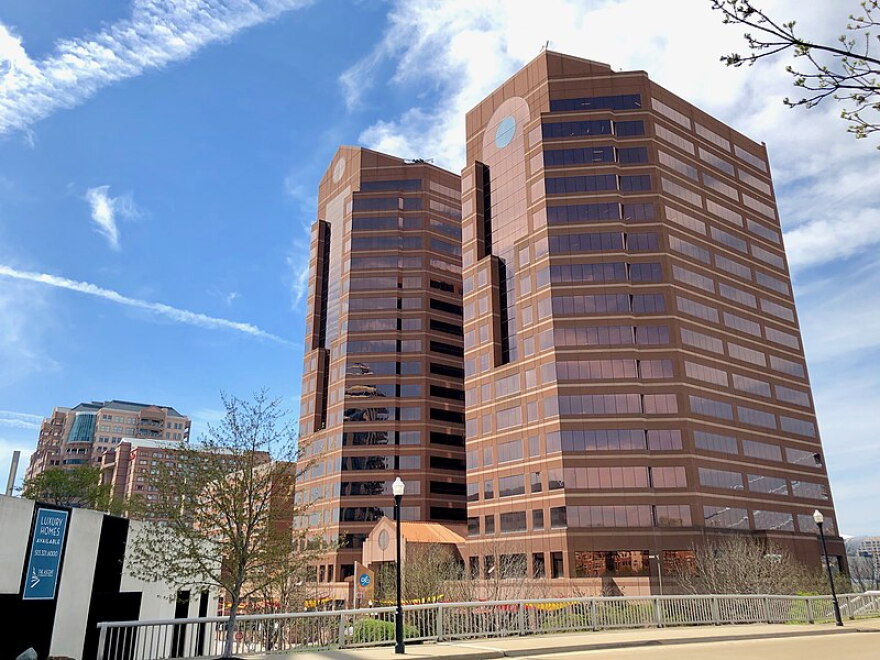 The company said it chose the RiverCenter partially due to "the ability to walk across the street and use the Convention Center."