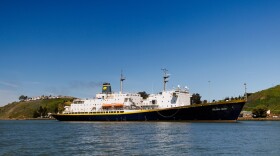 The 500 foot long Cal Poly Training Ship Golden Bear is being retired after 30 years as the Cal Poly Training Academy's primary training vessel.