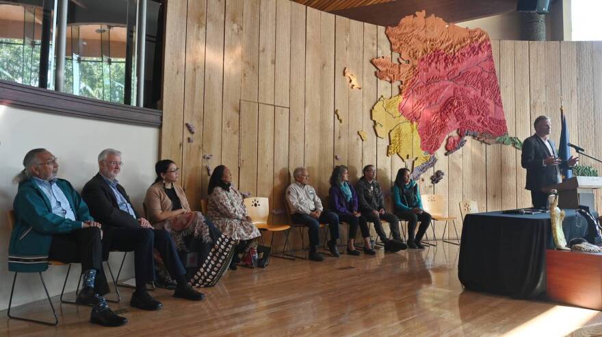 Tribal bill signing at Alaska Native Heritage Center on Thursday, July 28, 2022.