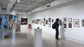 Pulp Stiction: Collage as an Act of Resistance exhibition at Hopkins Hall Gallery at The Ohio State University features several collage works.