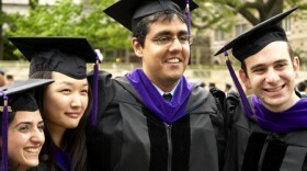 Students at Yale Law School celebrate commencement in May, but without scholarships they will have more debt than they can possibly handle.