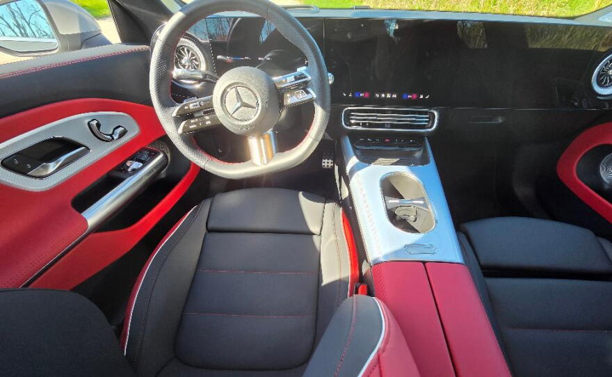 2027 Mercedes-Benz CLA 250+ dashboard