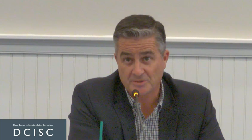 PG&E representative Tom Jones said the utility expects the Central Coast Regional Water Quality Control Board will approve two important permits pertaining to Diablo Canyon next week.