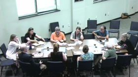 Community members attending the August 15 Town Hall