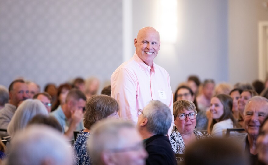 WHQR hosts their annual fundraising luncheon with guest speaker Leila Fadel, host of NPR’s Morning Edition, at Hotel Ballast in Wilmington on May 22, 2025.