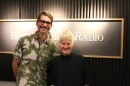 Visual artist Ann Hamilton, right, with HPR's DW Gibson, left. (April 4, 2026).