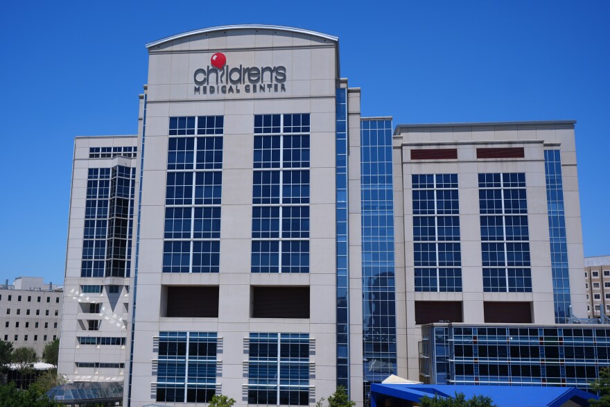 Children's Medical Center is shown in Dallas, Thursday, Aug. 13, 2026.