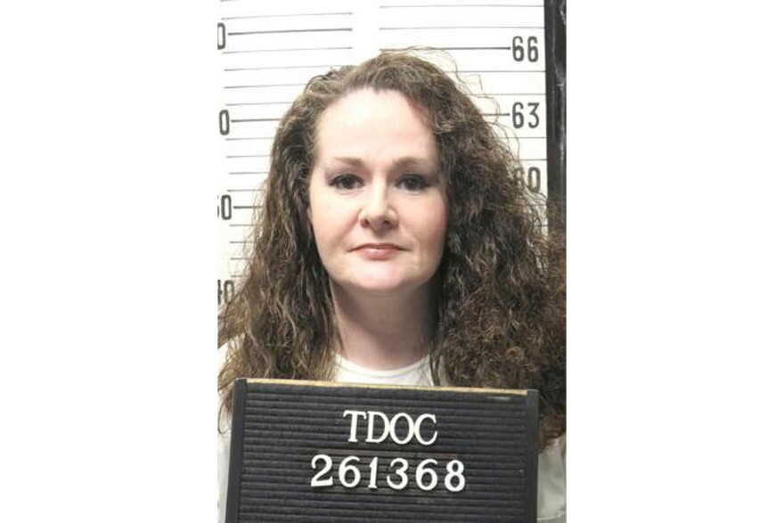 Foto entregada por el Departamento Correccional de Tennessee que muestra a Christa Pike el 12 de enero del 2023. (Departamento Correccional de Tennessee via AP)