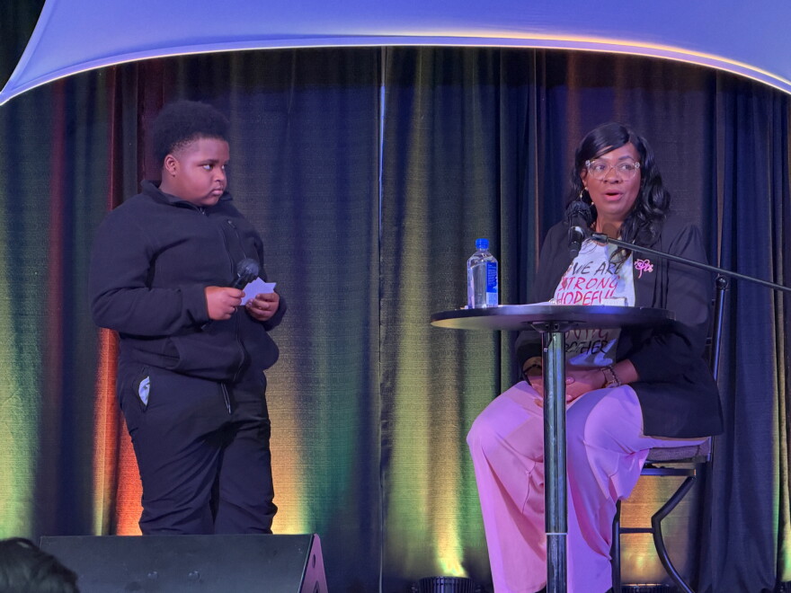 Interim superintendent of BPS, Dr. Ebony Prophet-Bullock, hosted a public forum for students on Thursday night at Renovation Church on Hertel Avenue.