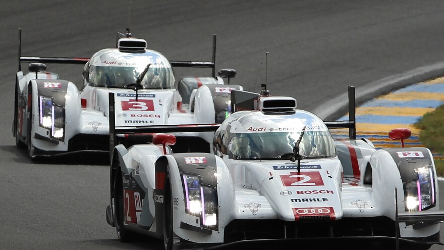 Leena Gade is the race engineer on the No. 2 Audi R18 e-tron quattro race car. Gade's team drove to victory during this year's 24-hour Le Mans in western France.