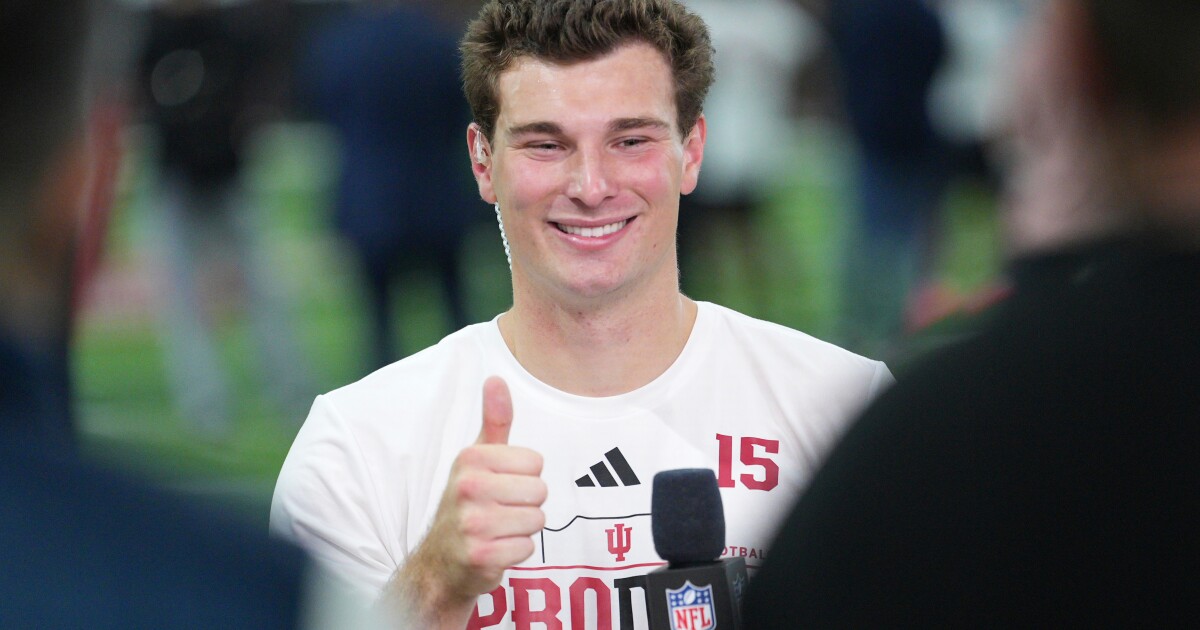 Indiana QB in Alabama’s Rose Bowl rout projected to do well in this week’s NFL Draft