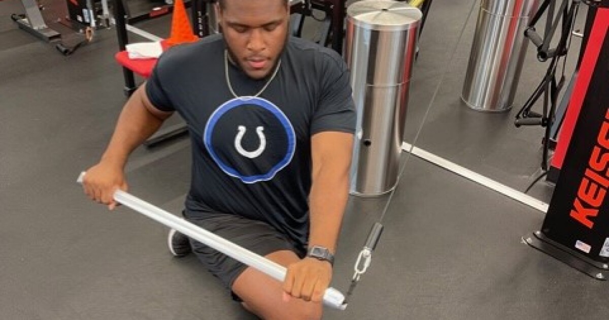 Indianapolis Colts DT and Former Wagner College Star Chris Williams and