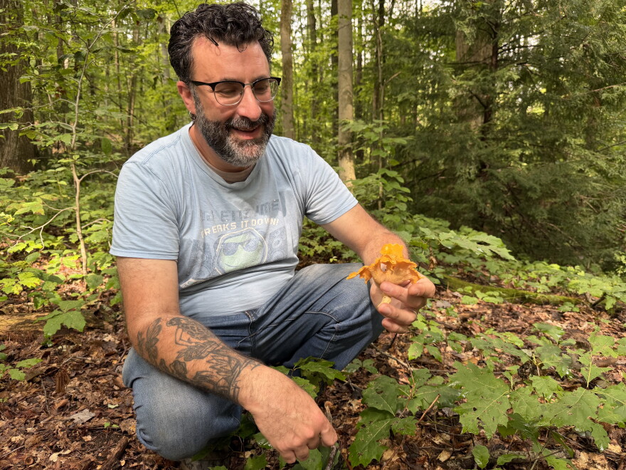 Chef and mycologist Jeremy Umansky uses mushrooms in a variety of ways at his restaurant, including in desserts and cocktails.