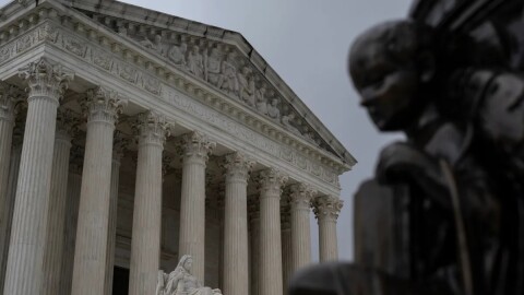The United States Supreme Court is seen on May 18, 2024 in Washington, D.C.