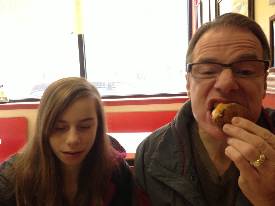 Like father, like daughter.