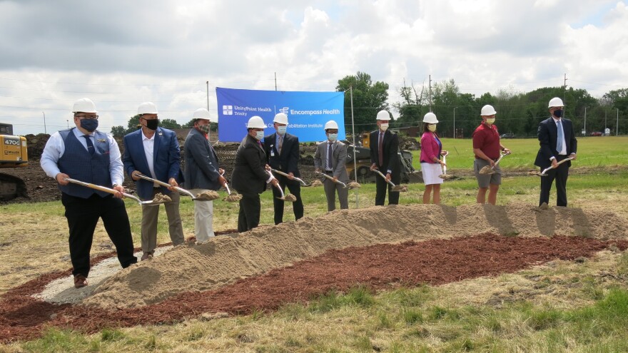 Monday's groundbreaking for the rehab hospital