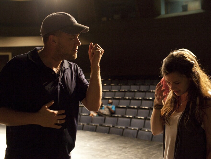 October Baby co-director Jon Erwin speaks to lead actress Rachel Hendrix.
