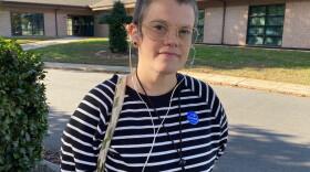 Kimberly Gerace voted this afternoon at River Hills precinct in Lake Wylie.