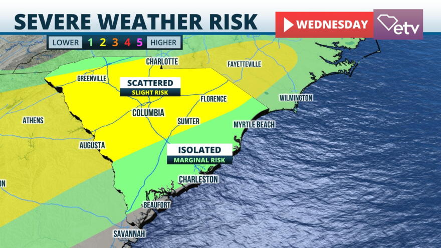 Wednesday's Storm Outlook