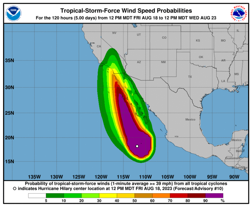 Inland Empire is Bracing For Hurricane Hilary | KVCR News