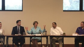 U.S. Rep. Susan Brooks (R-Carmel) met with school superintendents and police officers Friday morning in Noblesville to discuss school safety and mental health.