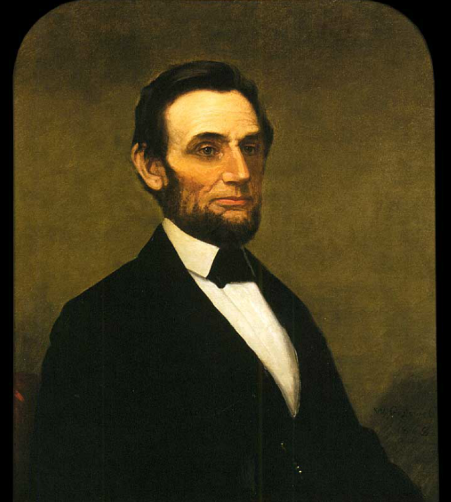 Portrait of Lincoln, from sketches made in 1864